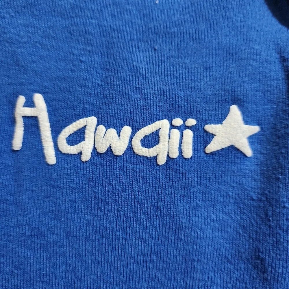 Blue Maui Hawaii beach bum onesie Size 12 months